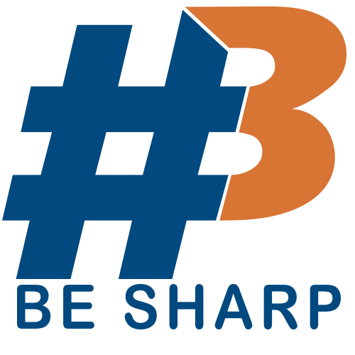 Be Sharp logo
